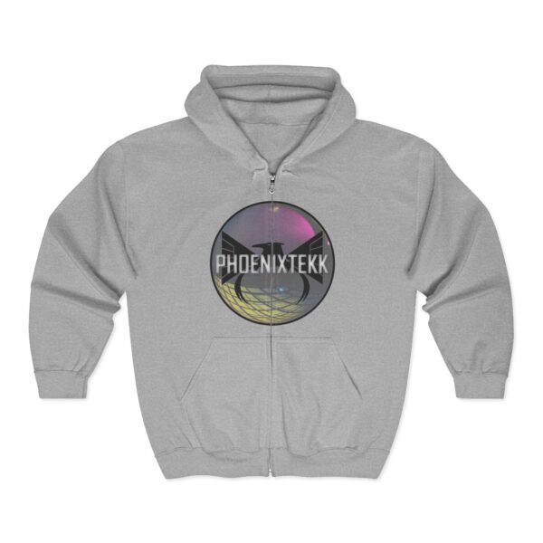Trendy Graphic Zip Hoodie - Vintage Retro Style, Unisex Sweatshirt, Streetwear Fashion, Gift for Music Lovers, Cozy Casual Apparel