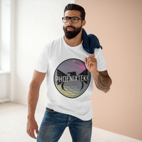 PhoenixTekk Graphic Tee, Retro Style T-Shirt, Casual Summer Wear, Gift for Gamers, Unique Design Apparel