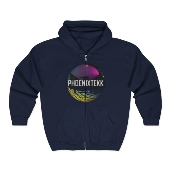 Trendy Graphic Zip Hoodie - Vintage Retro Style, Unisex Sweatshirt, Streetwear Fashion, Gift for Music Lovers, Cozy Casual Apparel
