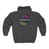 Trendy Graphic Zip Hoodie - Vintage Retro Style, Unisex Sweatshirt, Streetwear Fashion, Gift for Music Lovers, Cozy Casual Apparel