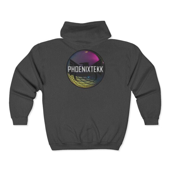 Trendy Graphic Zip Hoodie - Vintage Retro Style, Unisex Sweatshirt, Streetwear Fashion, Gift for Music Lovers, Cozy Casual Apparel