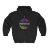 Trendy Graphic Zip Hoodie - Vintage Retro Style, Unisex Sweatshirt, Streetwear Fashion, Gift for Music Lovers, Cozy Casual Apparel