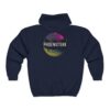Trendy Graphic Zip Hoodie - Vintage Retro Style, Unisex Sweatshirt, Streetwear Fashion, Gift for Music Lovers, Cozy Casual Apparel