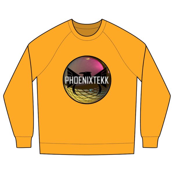 Unisex Graphic Sweatshirt - PHOENIXTEKK Design, Cozy Crewneck, Perfect for Gaming Fans, Gamer Gift, Casual Wear, Street Style