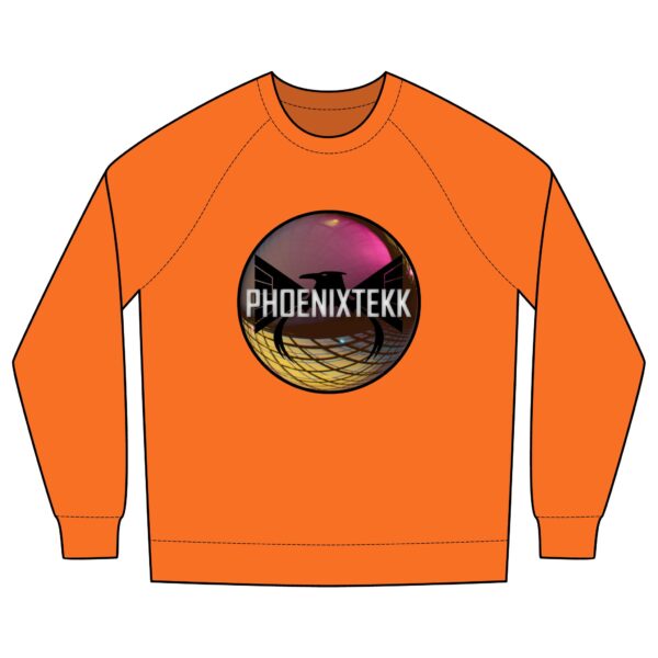 Unisex Graphic Sweatshirt - PHOENIXTEKK Design, Cozy Crewneck, Perfect for Gaming Fans, Gamer Gift, Casual Wear, Street Style