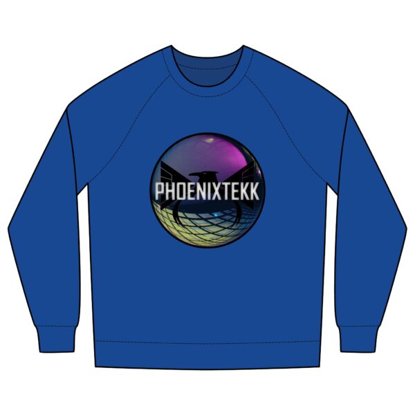 Unisex Graphic Sweatshirt - PHOENIXTEKK Design, Cozy Crewneck, Perfect for Gaming Fans, Gamer Gift, Casual Wear, Street Style